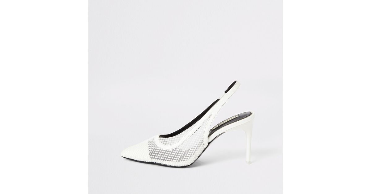 river island sling back
