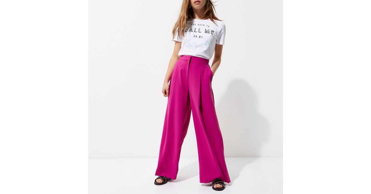 River Island Synthetic Petite Dark Pink 