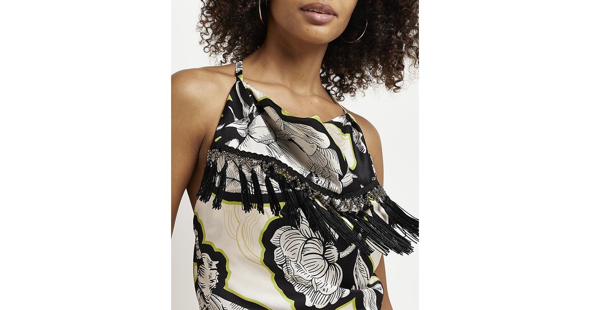 river island racer top river island racer top