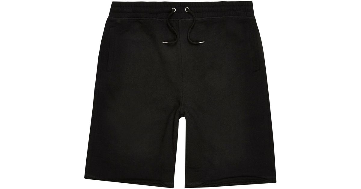 jogger shorts black
