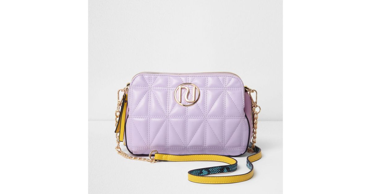 lilac crossbody bag