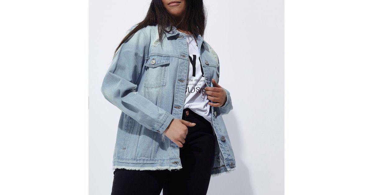 river island plus jeans