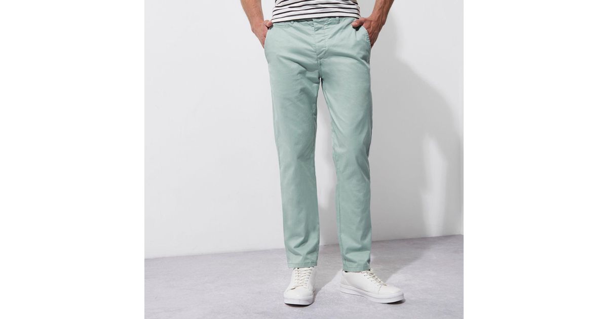 light green chino pants