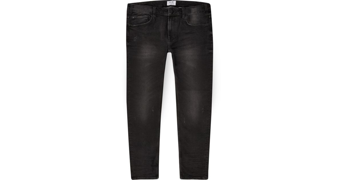 black skinny jeans big and tall