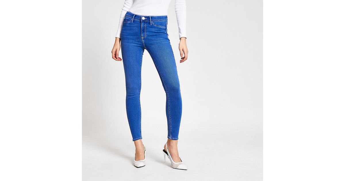 River Island Denim Bright Blue Molly 