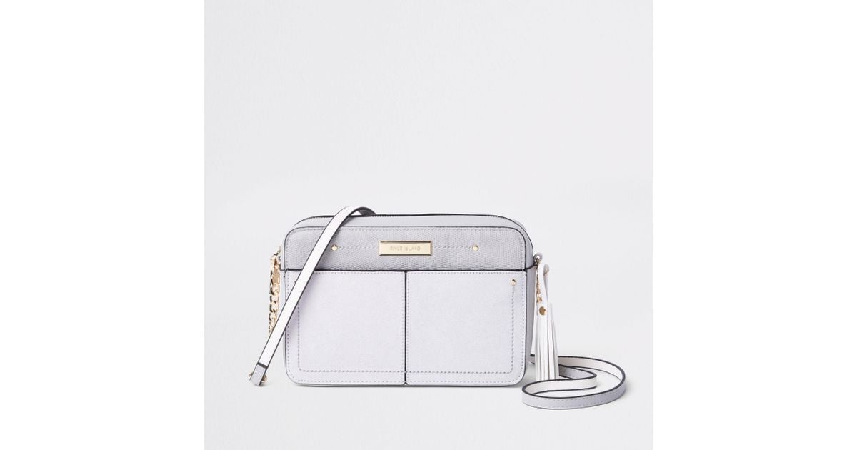 river island boxy cross body bag