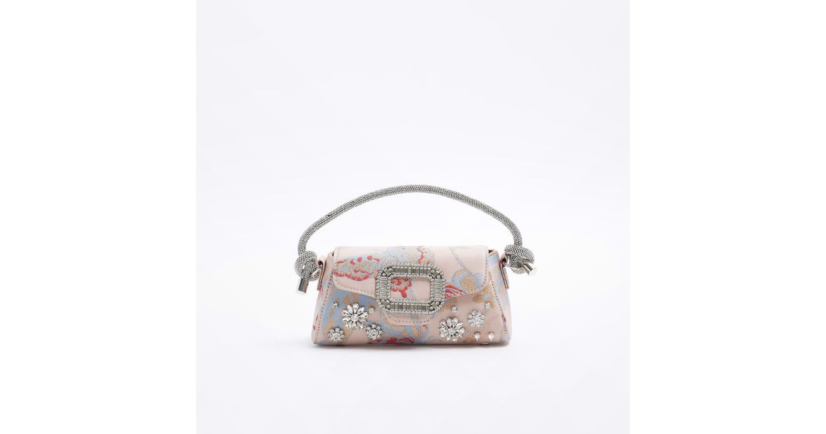 River island embellished bag sale