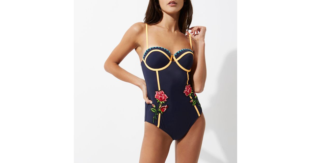 balconette swimsuit
