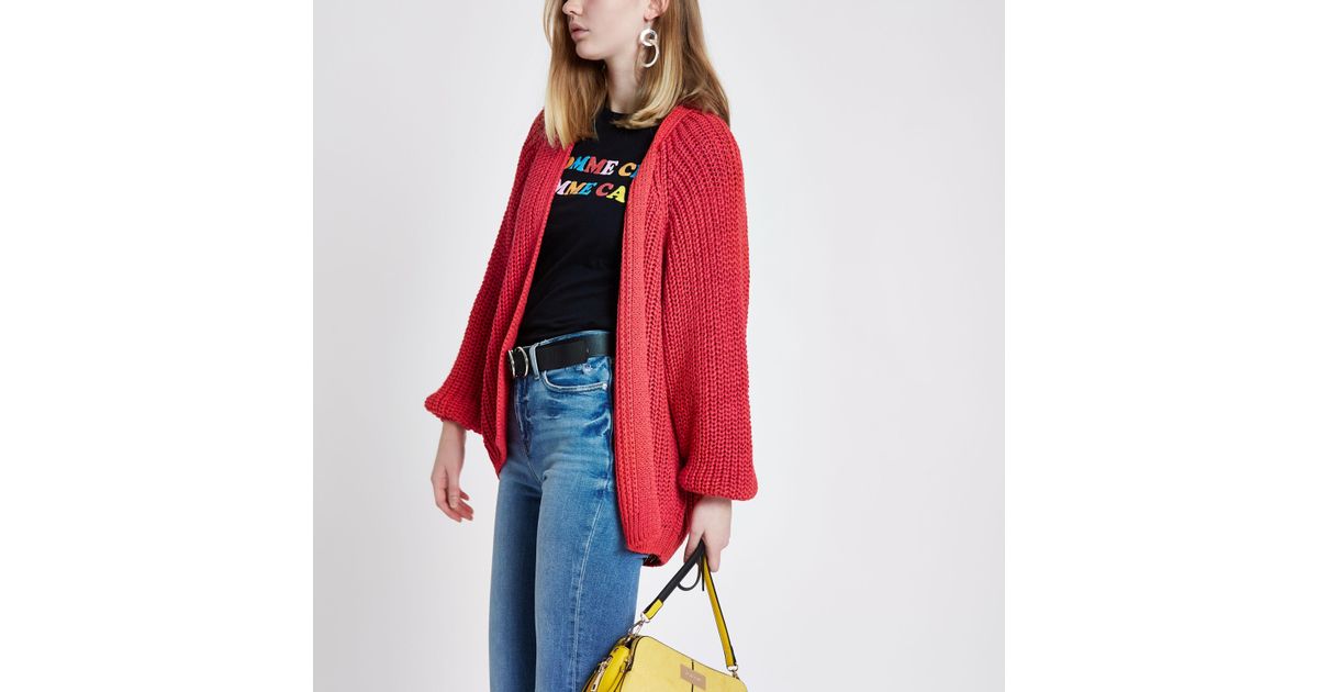 bright chunky cardigan