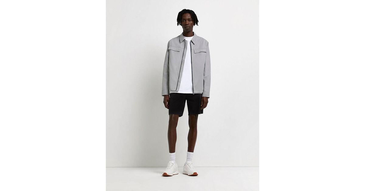 regular fit shacket