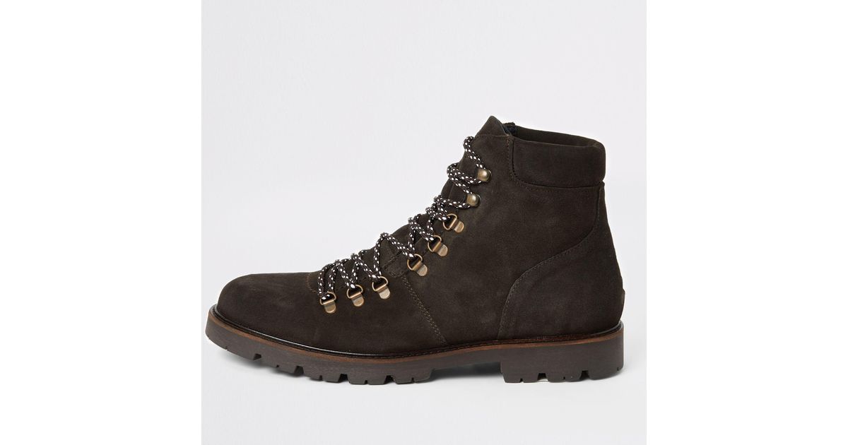 river island hiking boots