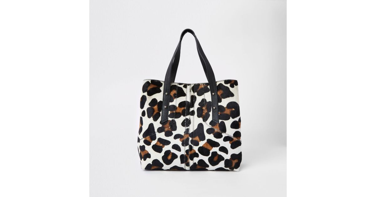 leopard print slouch bag