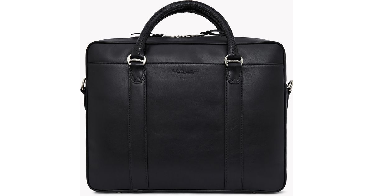 Williams Briefcase in Brown for Men Mens Bags Briefcases and laptop bags R.M.Williams Leather R.m 