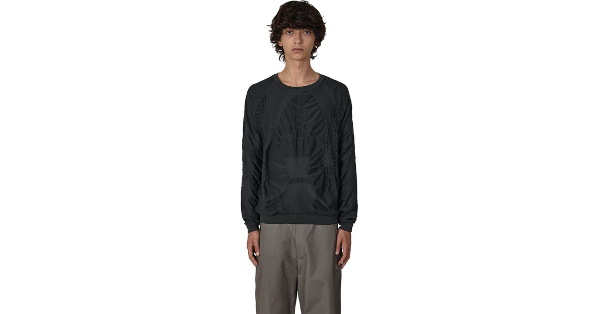 ROA Wama 3D Seamless Long Sleeve Sweatshirts in Black for Men | Lyst