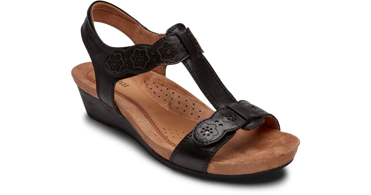 rockport cobb hill hollywood 2 piece cuff sandal