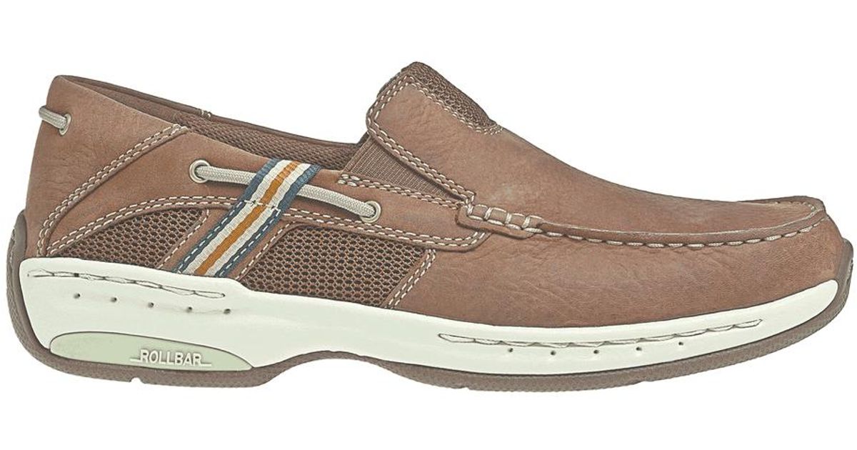 Rockport Leather Mens Dunham Windward Slip-on - Size 17 - Brown for Men ...