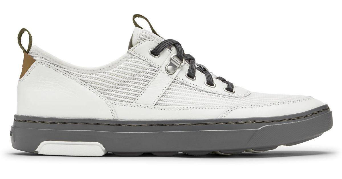 rockport white sneakers