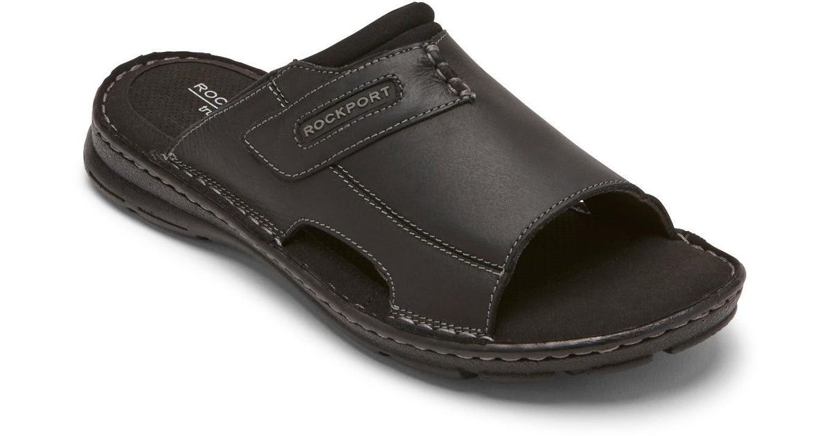 rockport men's darwyn slide 2 sandal