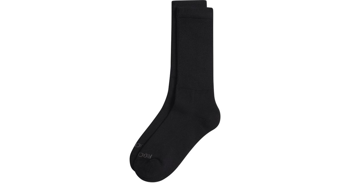 Rockport Diabetic Crew Socks in Black for Men | Lyst