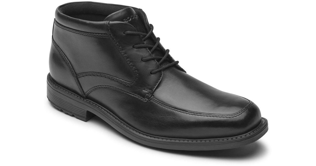 Rockport Style Leader 2 Chukka Boots in Black for Men | Lyst