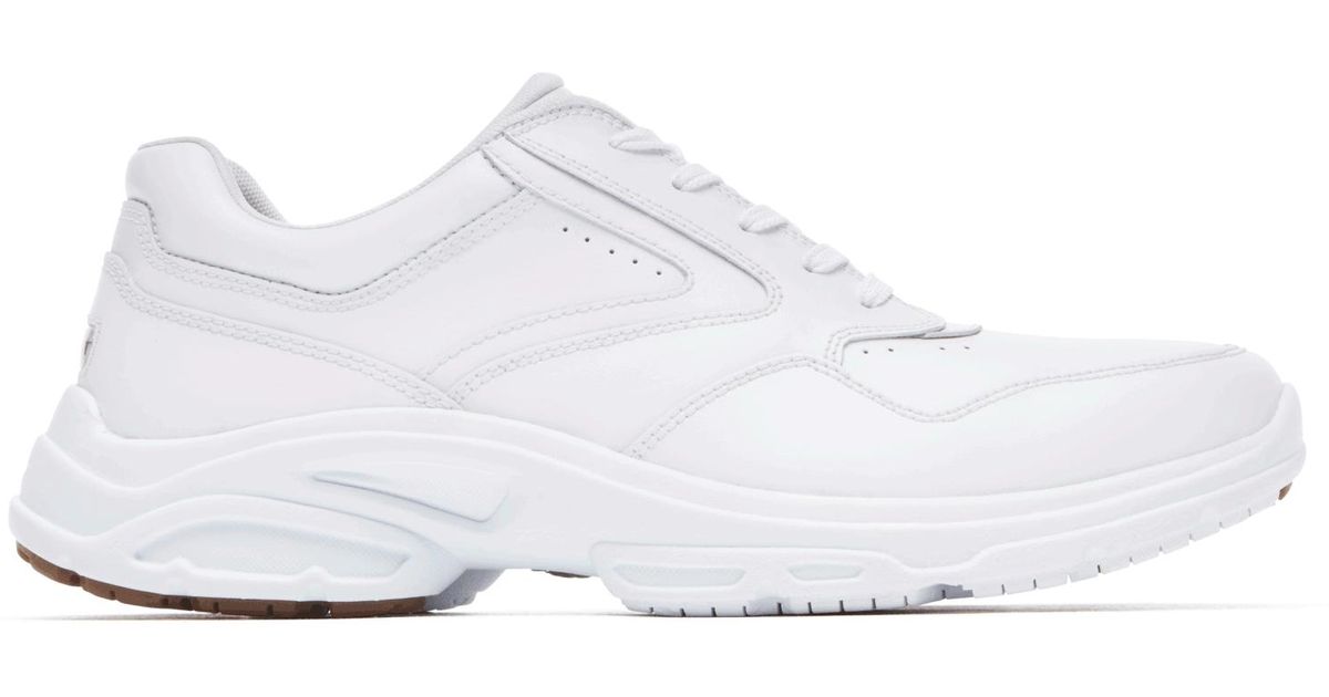 rockport prowalker white