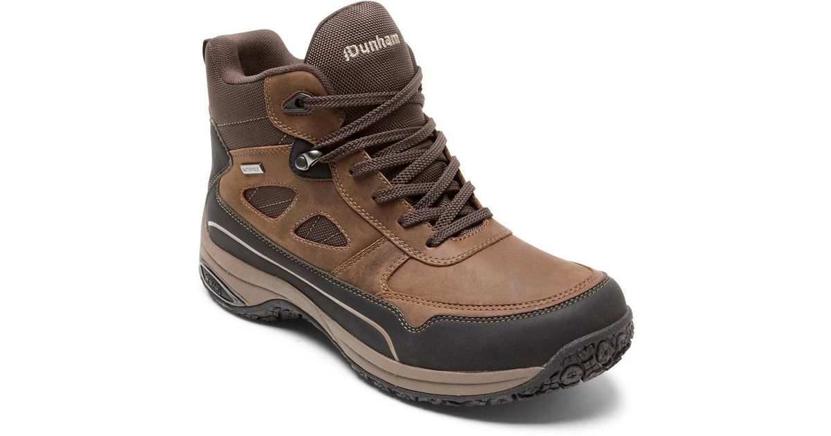 Dunham Men's Alpine Waterproof Mid Boot Ankle Shoes Dunham Mens