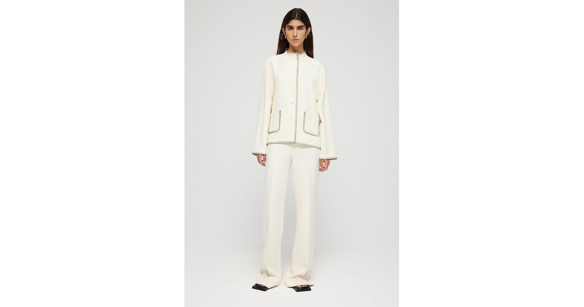 Rohe Resort Style Jacket in White | Lyst