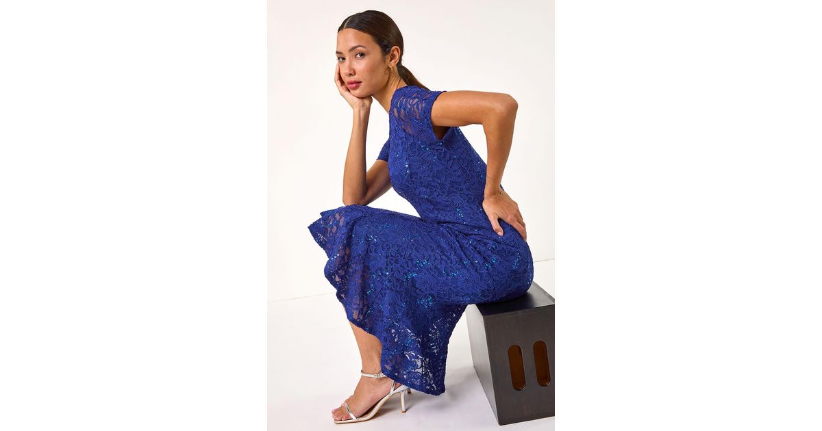 Rosamere Ruby Sequin Bow Strapless Maxi Dress