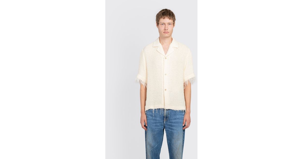 Séfr Fausto Shirt in White for Men | Lyst