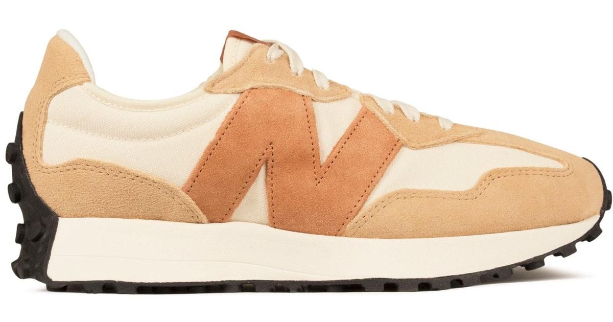 New Balance Leather 327 Wonderland Sneaker Peach for Men - Lyst