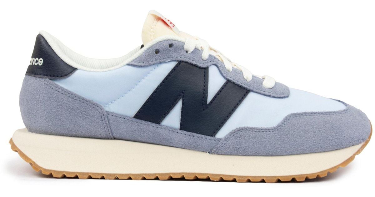 New Balance Synthetic 237 Nylon Mesh Sneaker Blue for Men - Lyst