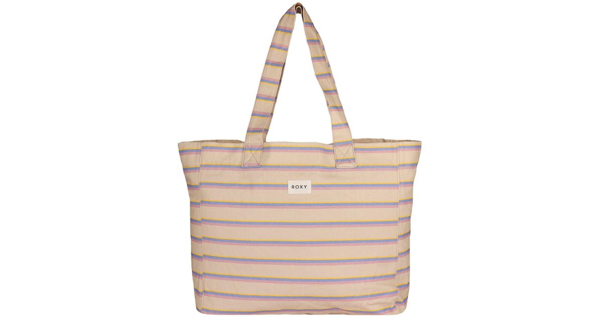Bad Roxy Roxy Sweeter Then Honey Tote Bag in Natural | Lyst