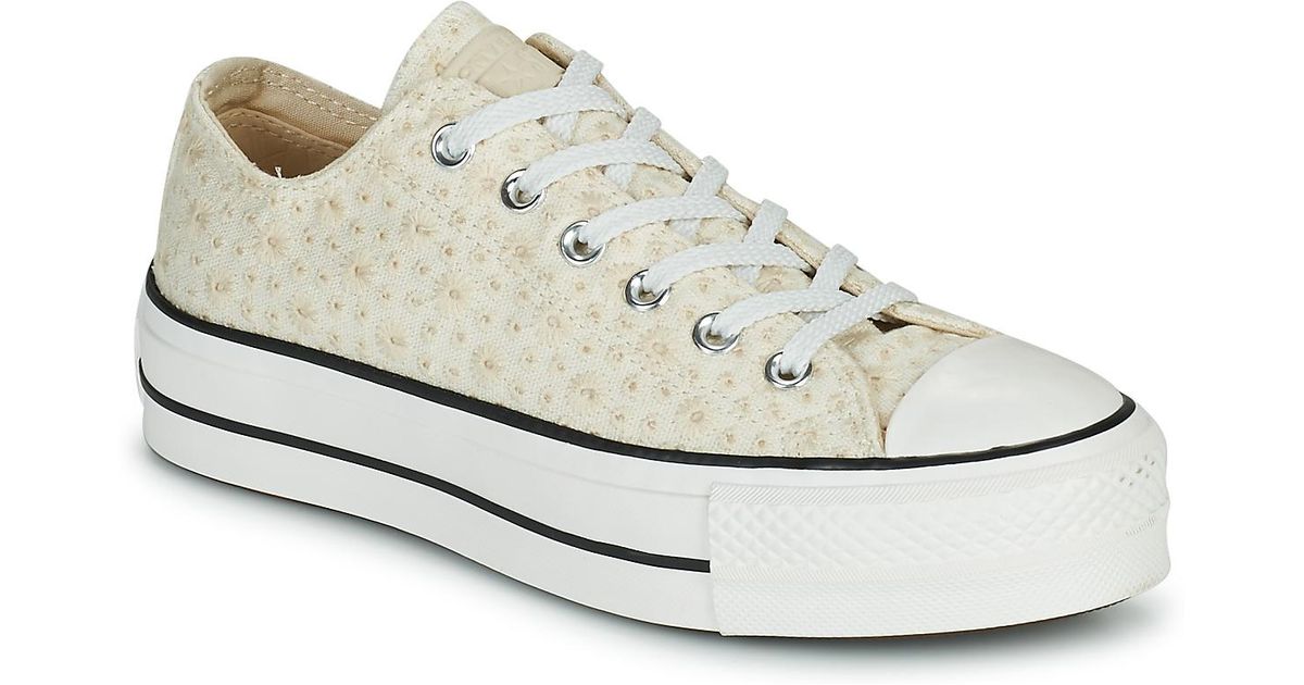 converse platform broderie