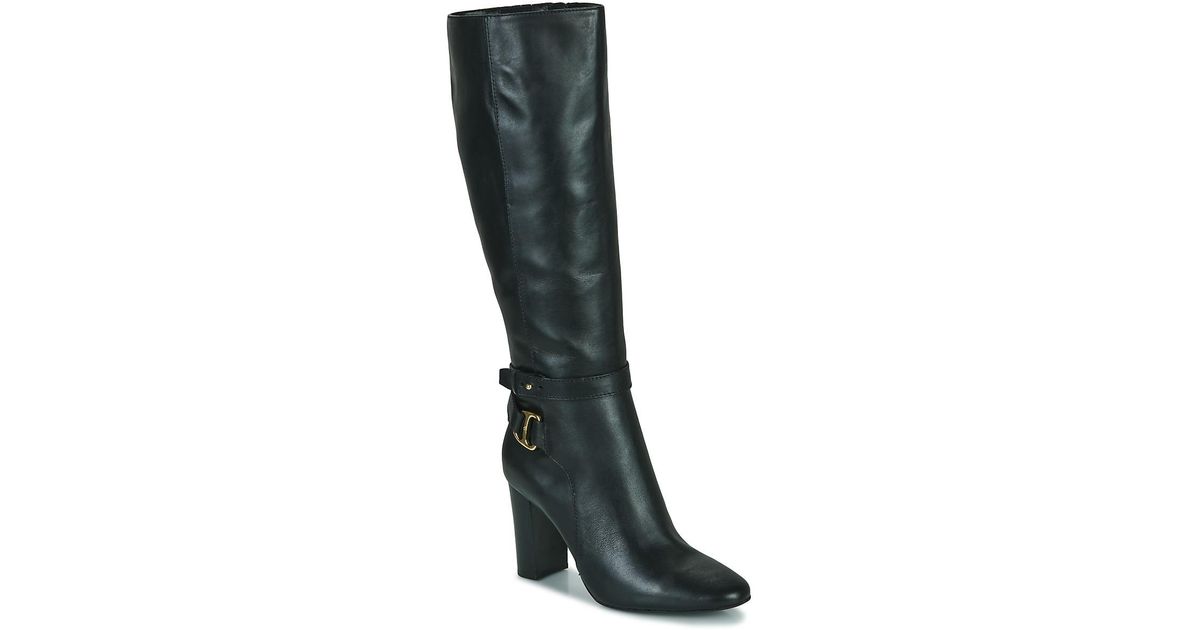 Lauren by Ralph Lauren Makenna-boots-tall Boot High Boots in Black ...