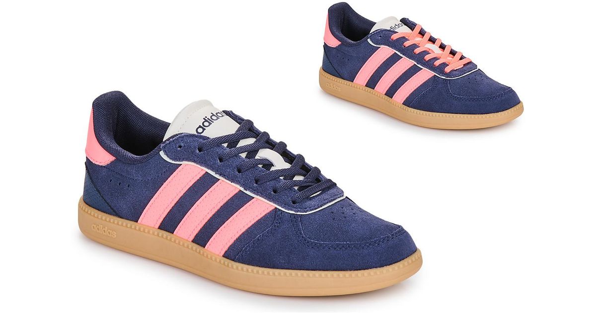 adidas Shoes (trainers) Breaknet Sleek Suede in Blue | Lyst UK