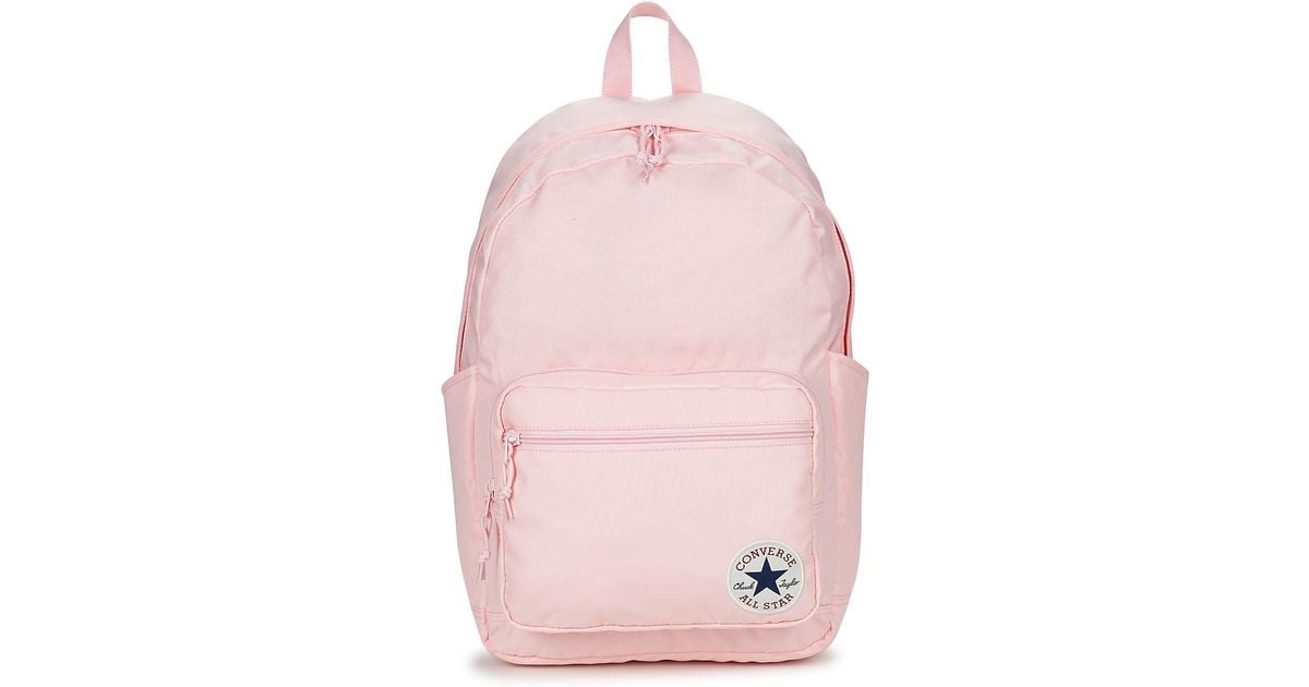 Converse Backpack Bp Go Backpack in Pink Lyst UK