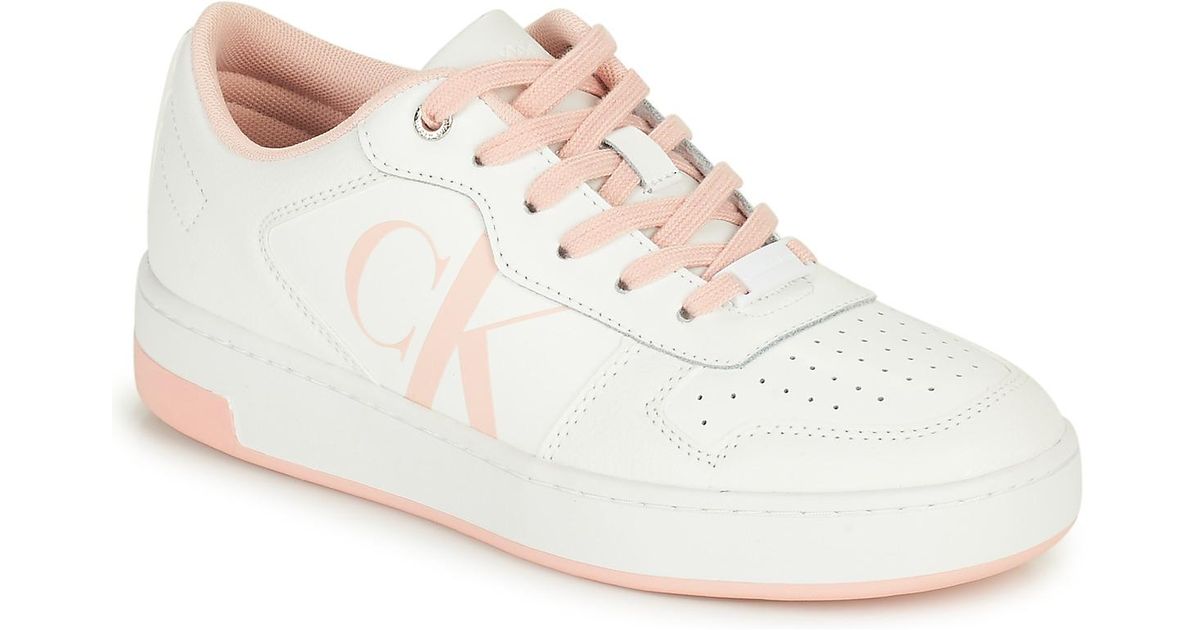 Calvin Klein Denim Cupsole Laceup Basket Low Lth Shoes (trainers) in ...
