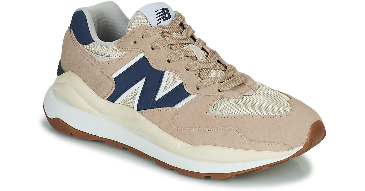 New Balance Leather 5740 Shoes (trainers) in Beige (Natural) for Men Lyst