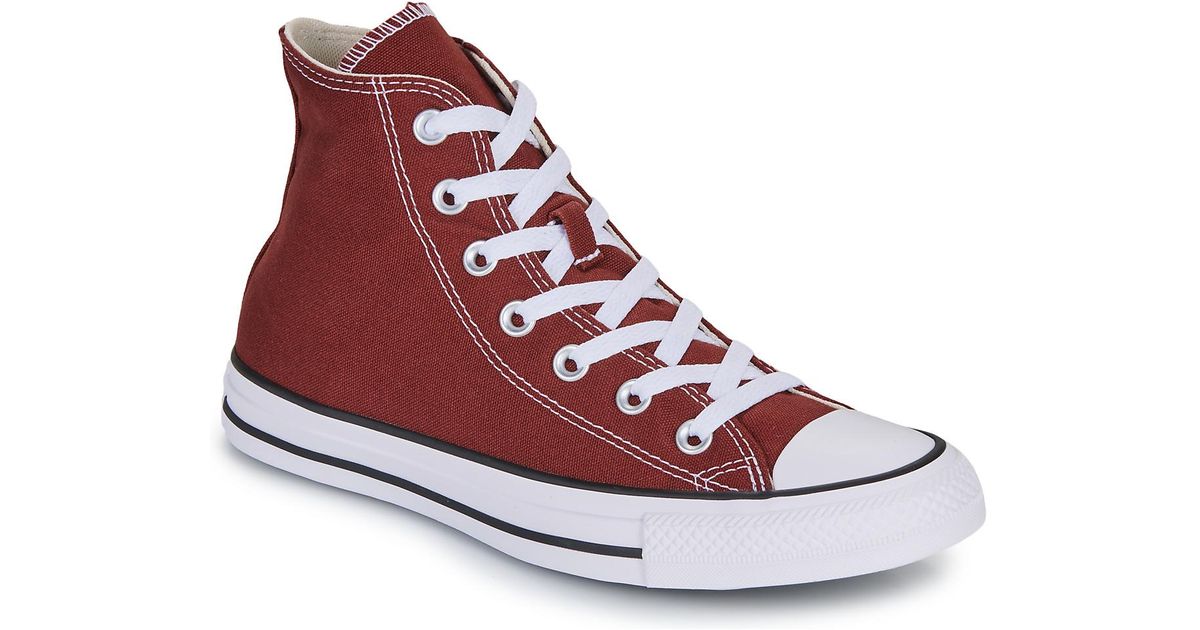 Converse Shoes (high-top Trainers) Chuck Taylor All Star in Red