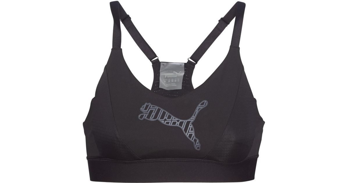 puma logo bra