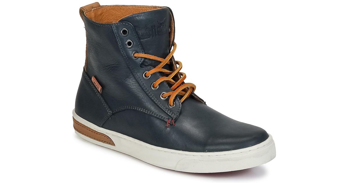 levi's high top trainers