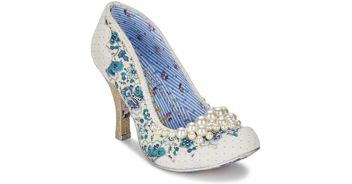 irregular choice pearly girly low