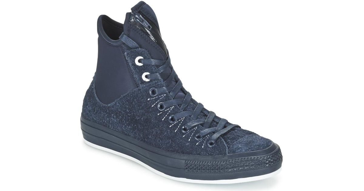 converse chuck taylor all star ma 1 hairy suede se high top