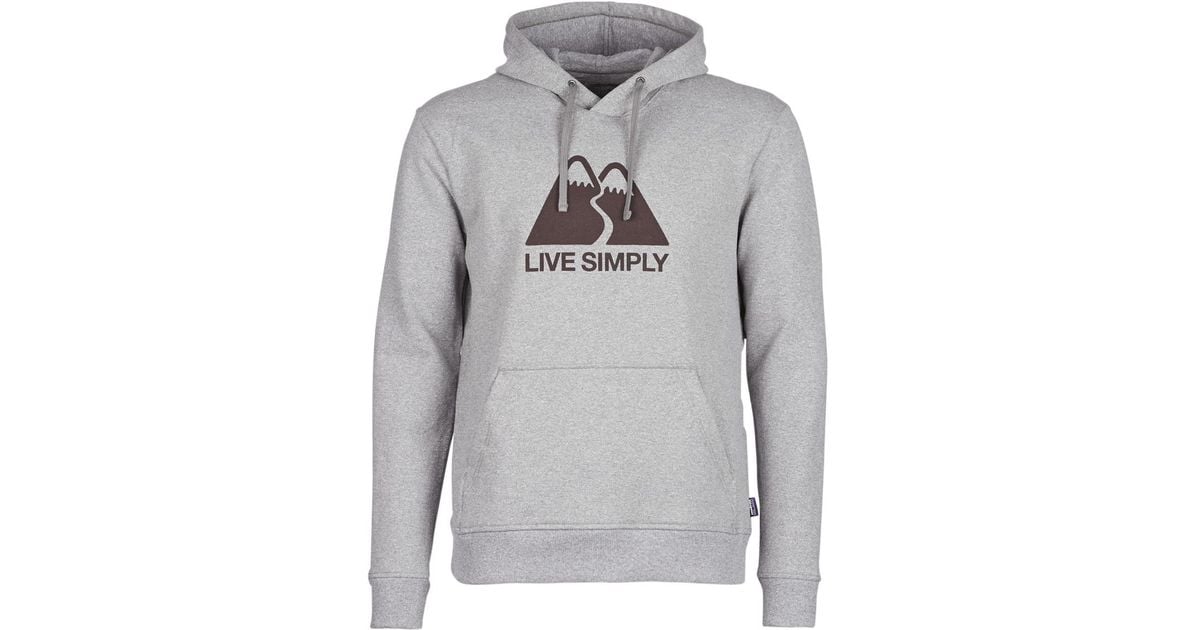 patagonia live simply hoodie