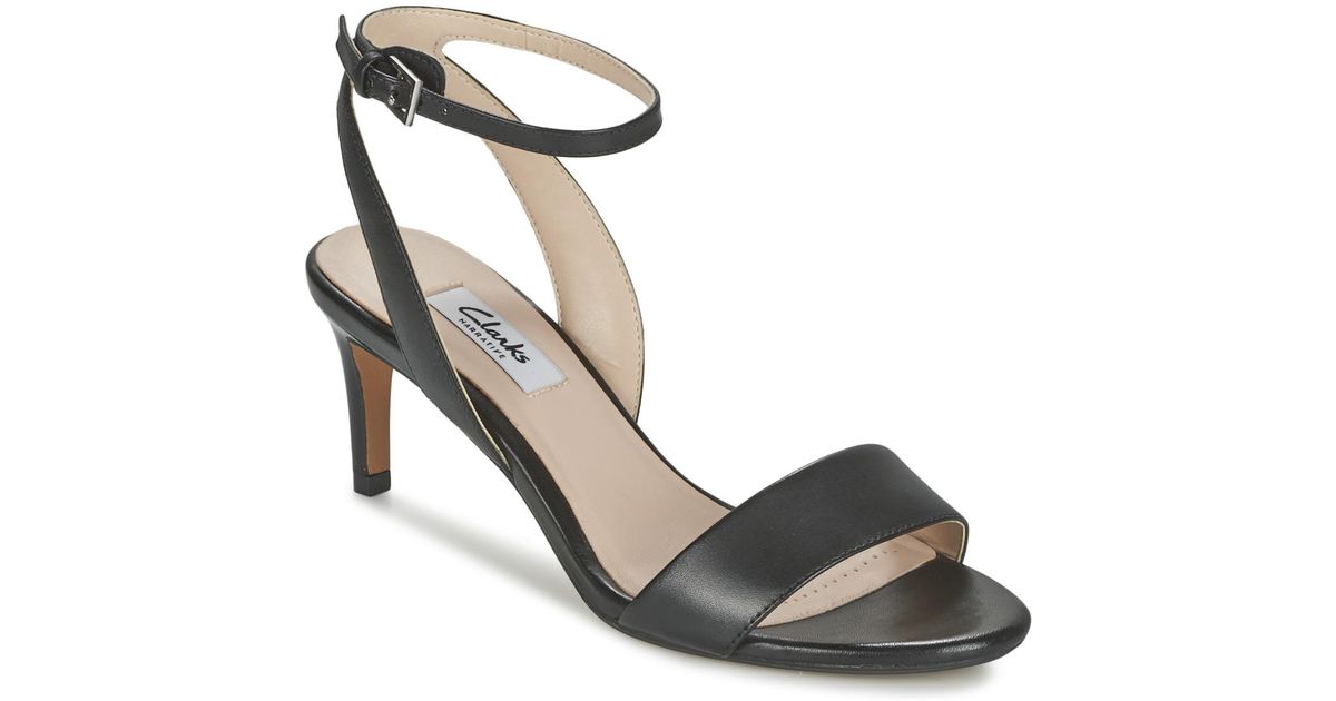 Clarks Amali Jewel Sandals in Black | Lyst UK