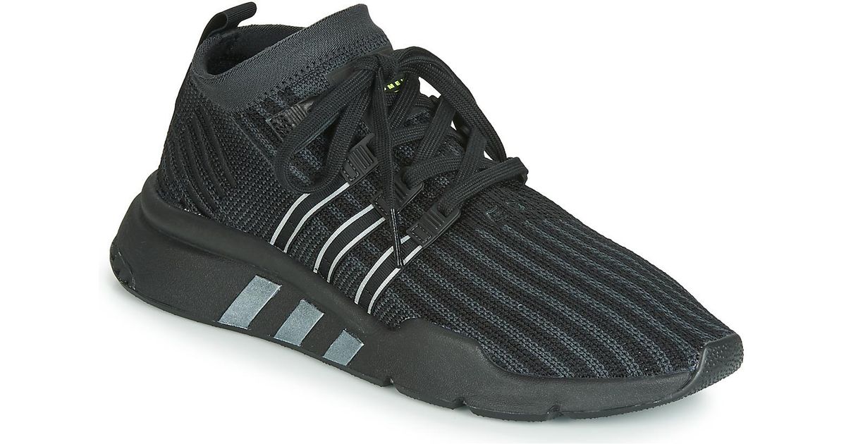 Adidas Eqt Support Mid Adv Pk Shoes Trainers In Black For Men Lyst Adidas Eqt Support Mid Adv Pk Shoes Trainers In Black For Men Lyst