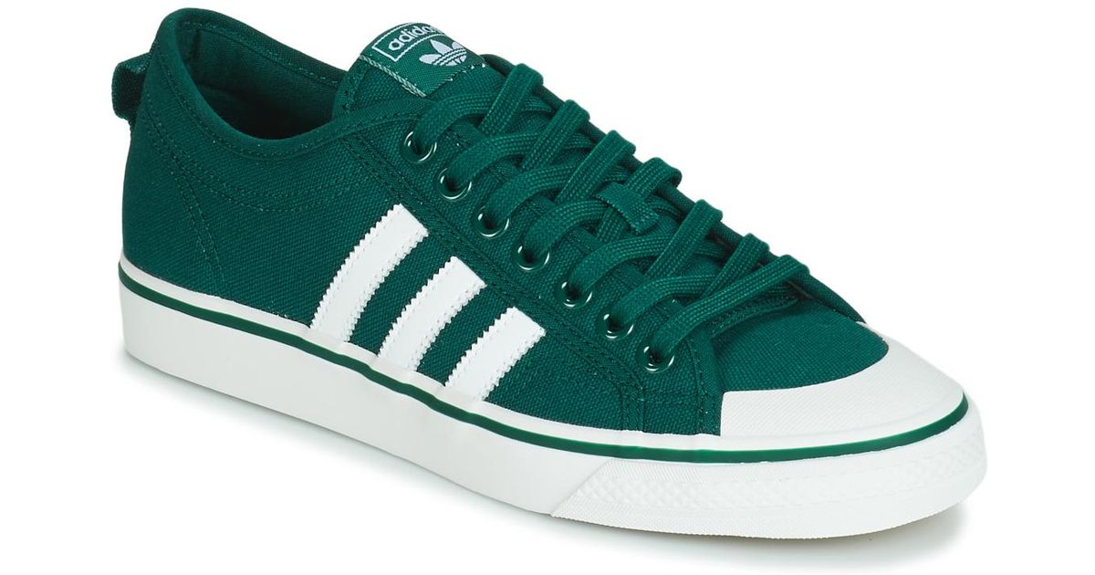 adidas Nizza Shoes (trainers) in Green for Men - Lyst