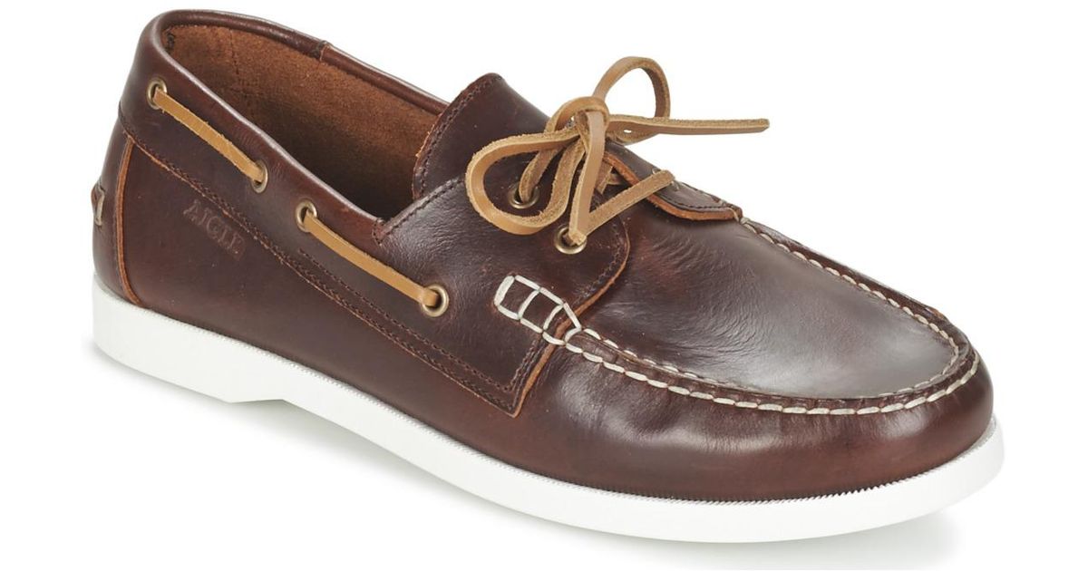 aigle boat shoes