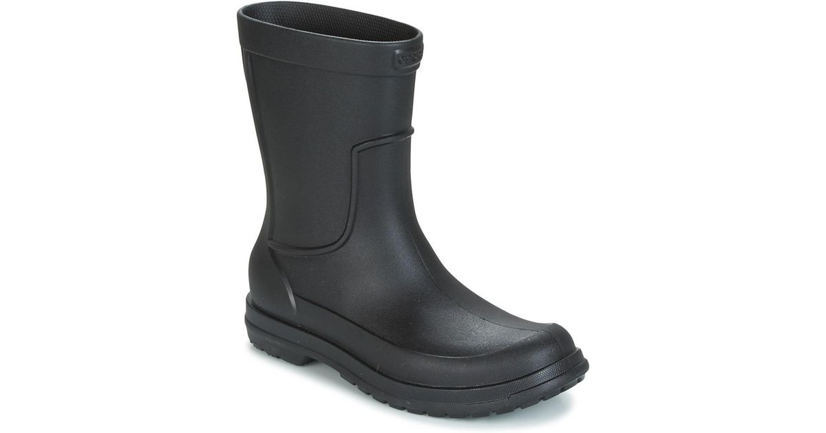 crocs men's allcast rain boot