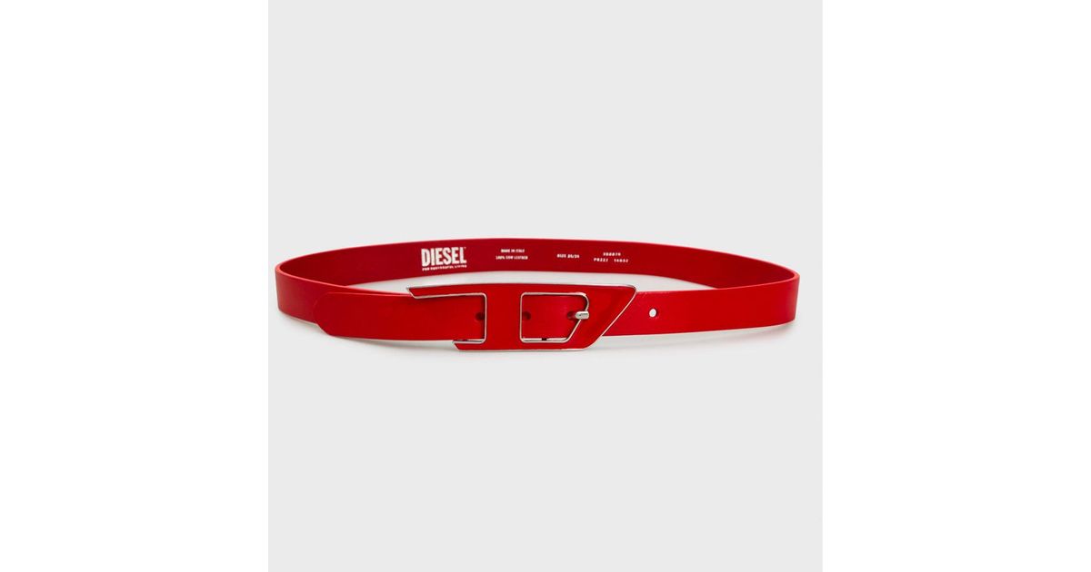 diesel belt red